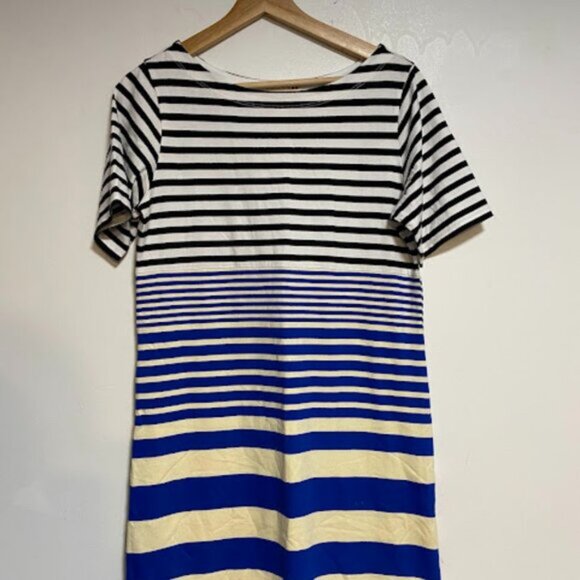 Uniqlo x Marni Striped Boat Neck Women's T-Shirt Dress Size M - Picture 4 of 10